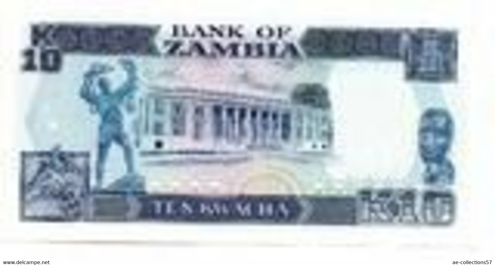 Zambie 10 Kwacha UNC - Sambia