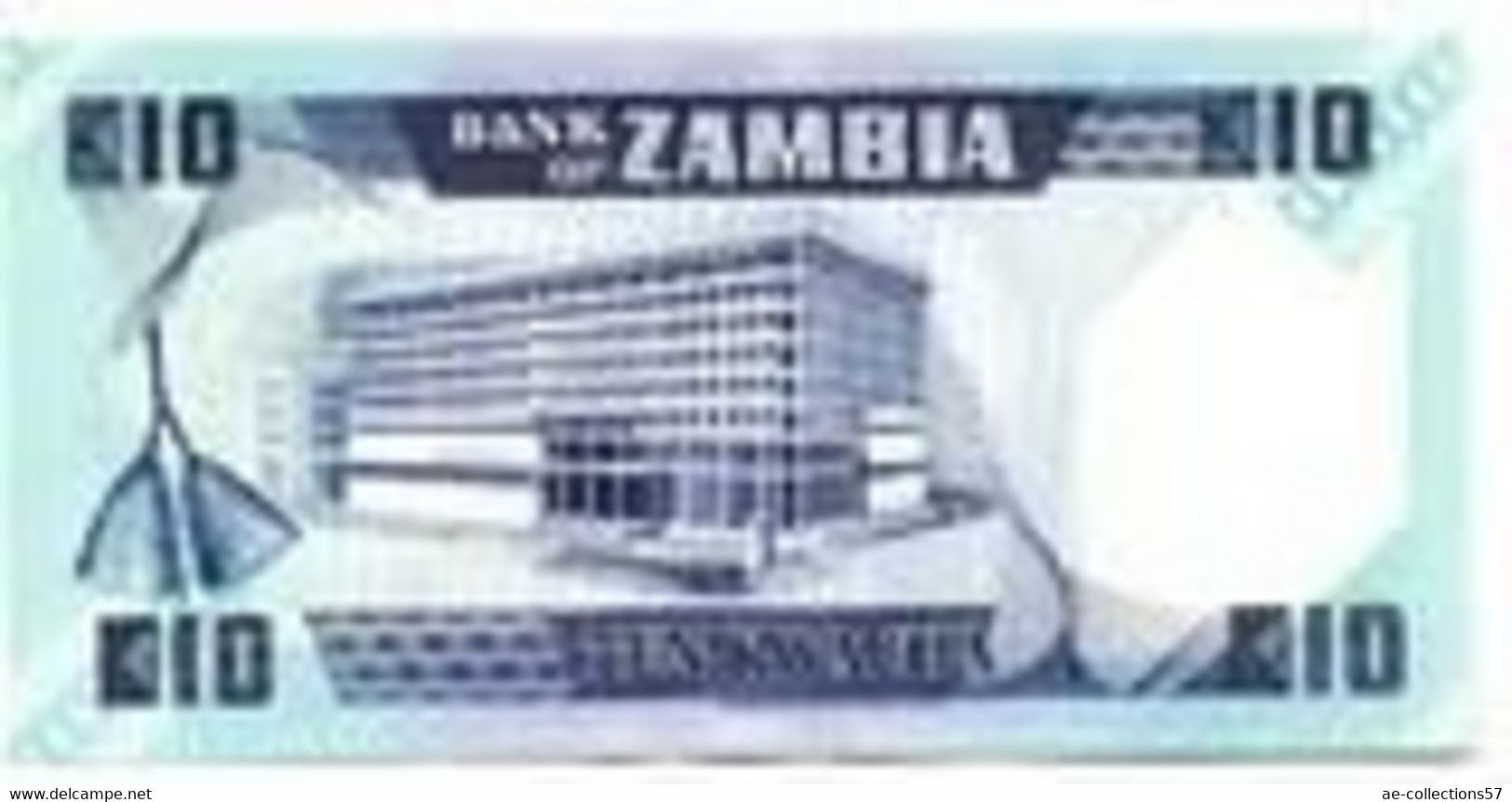 Zambie 10 Kwacha UNC - Zambie