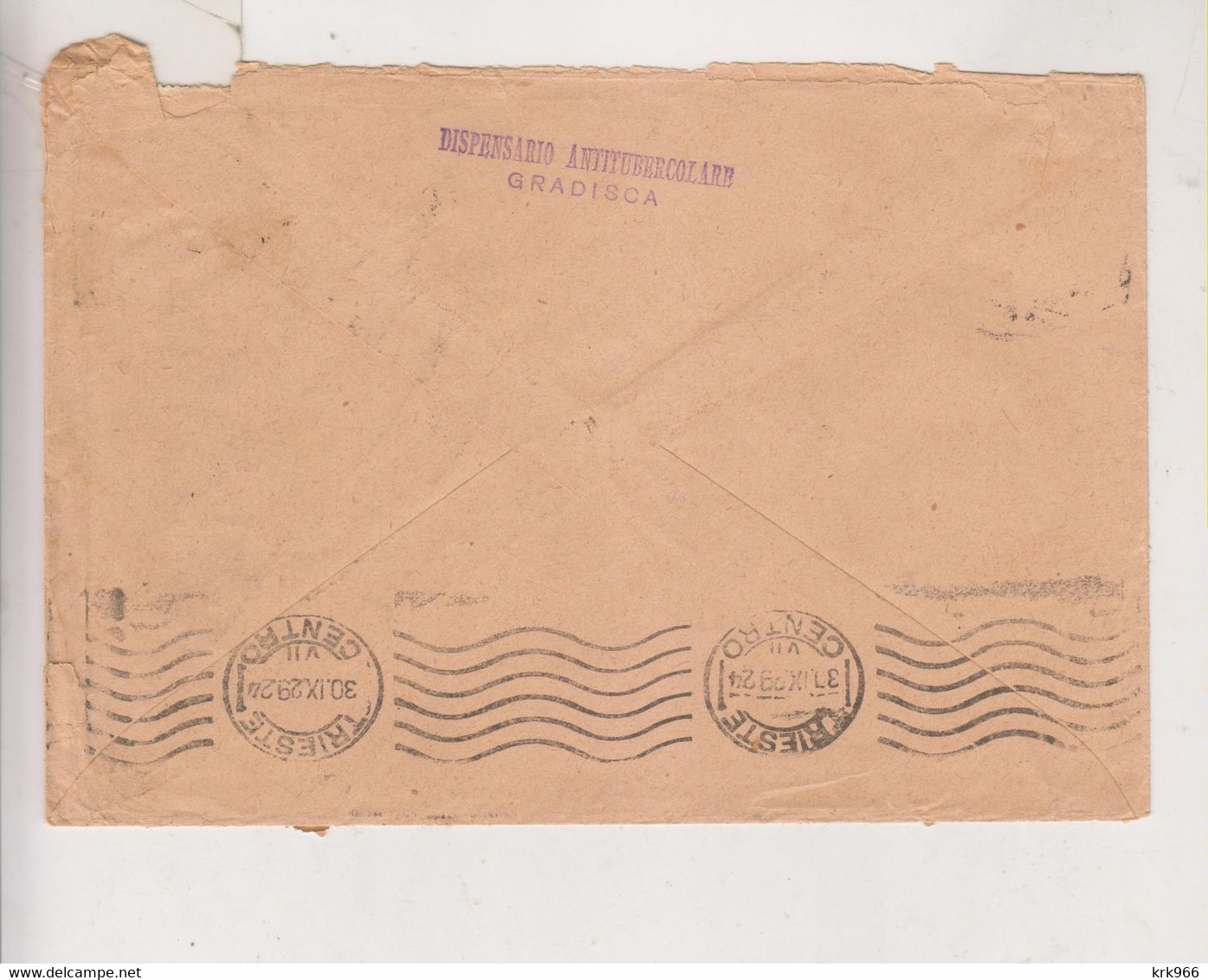 ITALY 1929 GRADISCA D'ISCONZO Nice Cover To Gorizia Postage Due - Segnatasse