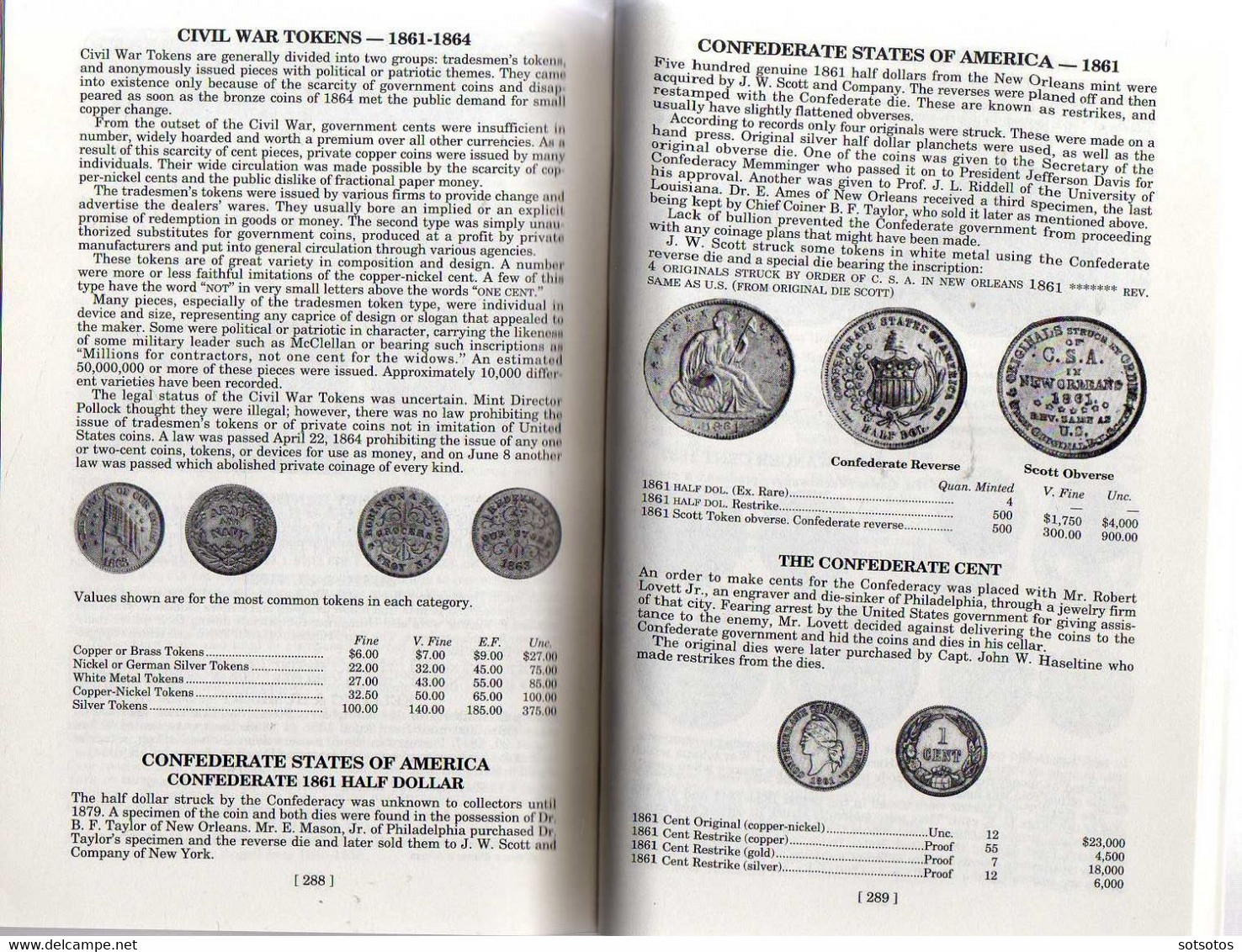 Guide Book of United States Coins 1616-to date – Special Limited Ogger 48ih Edition - 1995 - 312 pages - ed. by Whitman