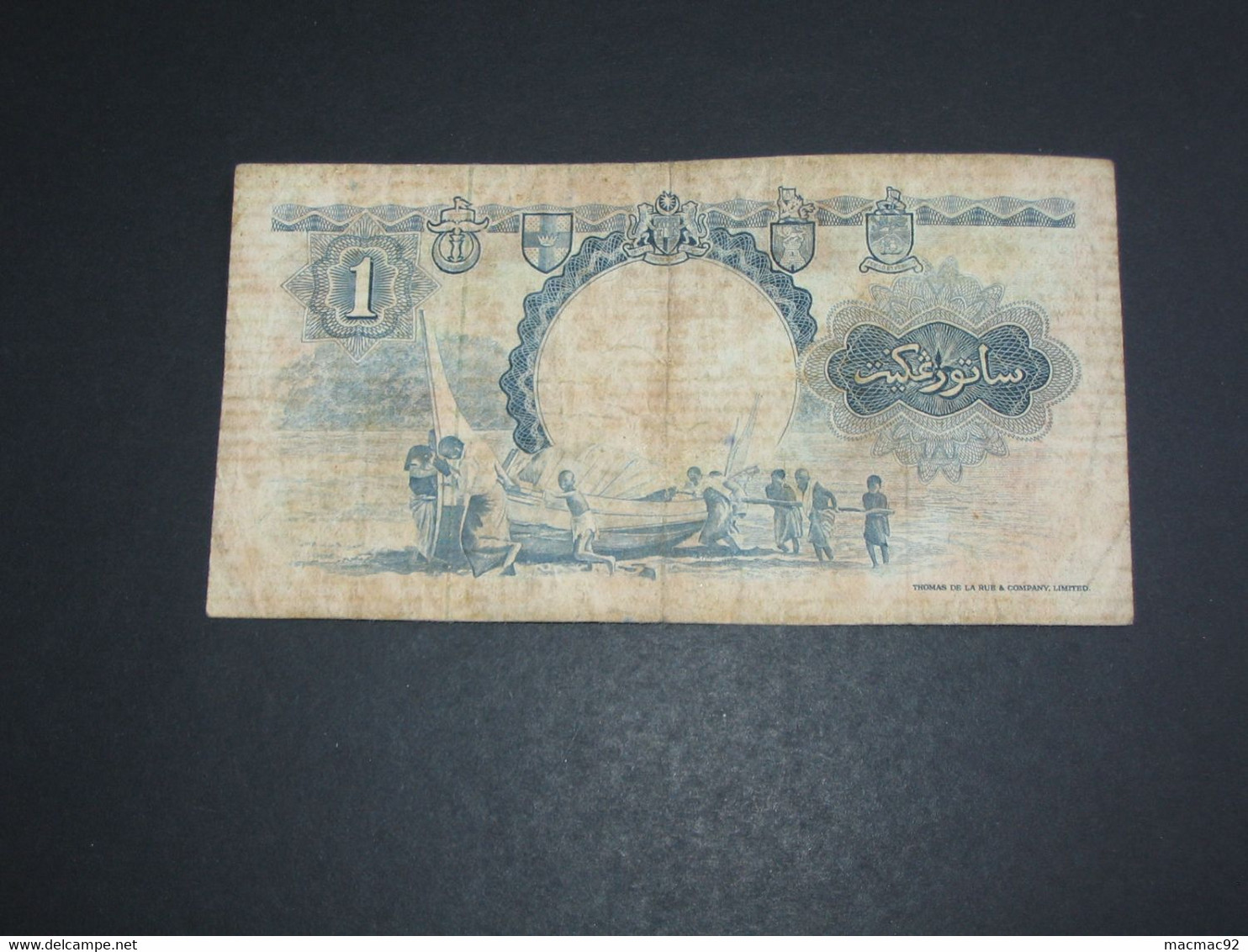 Malaya And BRITISH BORNEO - 1 Dollar 1959      **** EN ACHAT IMMEDIAT ****         Billet Rare !!!!! - Brunei