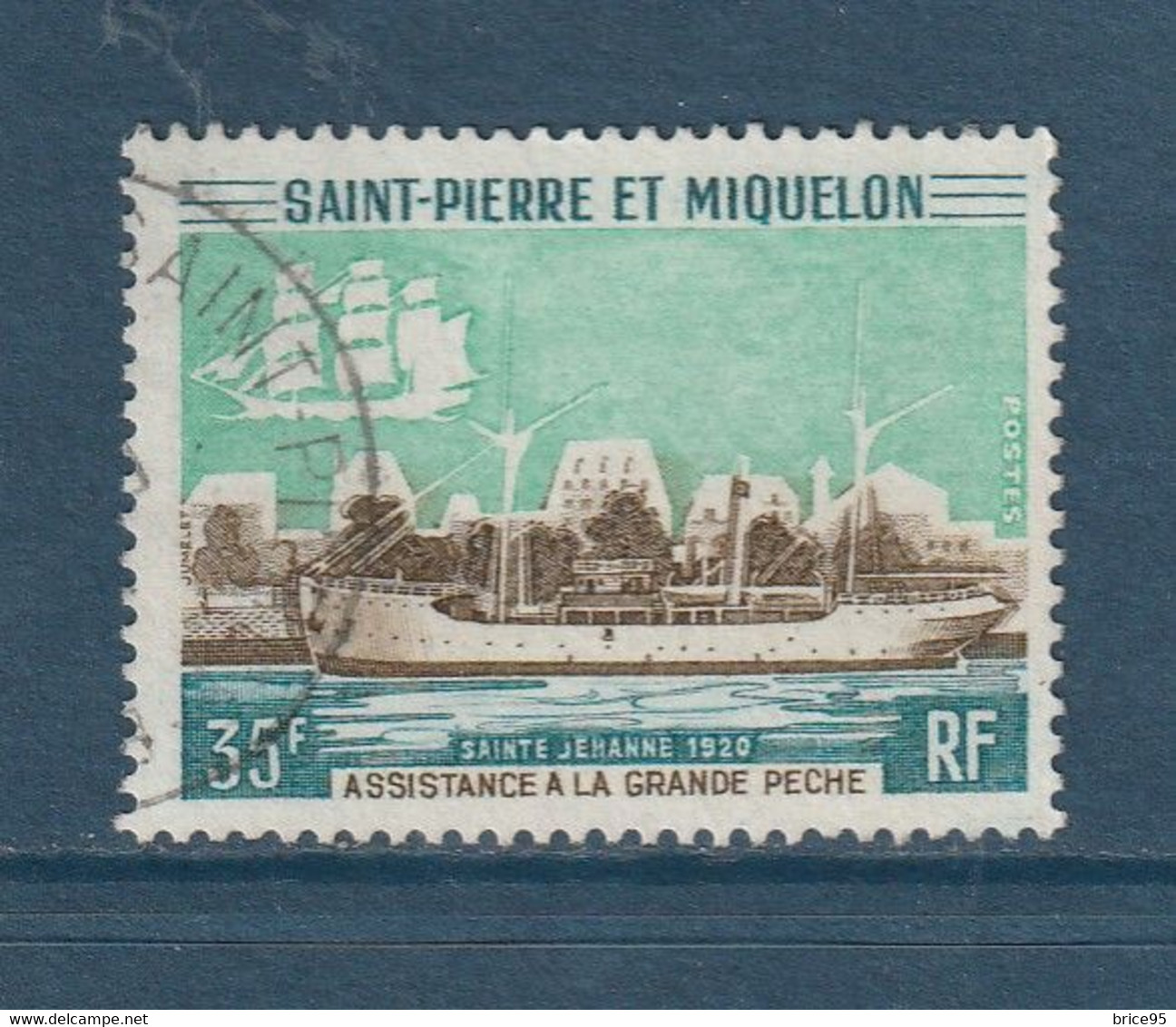 ⭐ Saint Pierre Et Miquelon - YT N° 411 - Oblitéré - 1971 ⭐ - Oblitérés