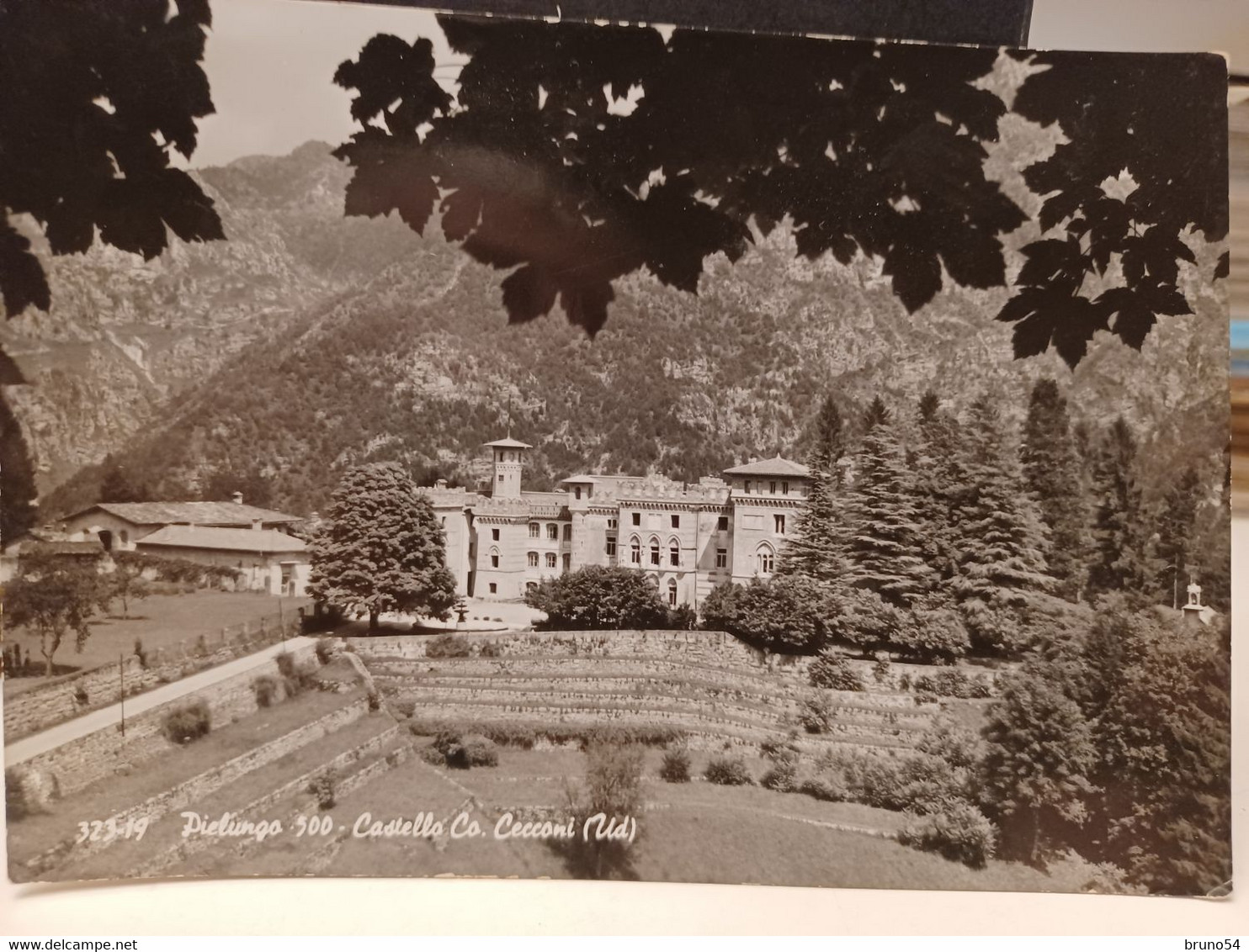 Cartolina Castello Ceconi è Una Villa Che Sorge A Pielungo, Frazione Di Vito D'Asio Provincia Pordenone 1971 - Pordenone
