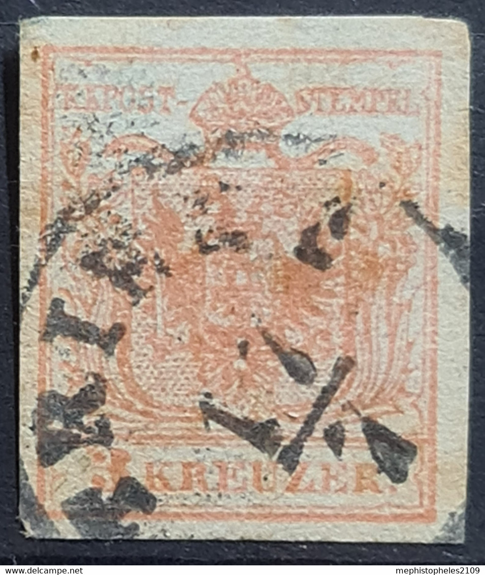 AUSTRIA 1850 - Canceled - ANK 3 - 3kr - Gebraucht