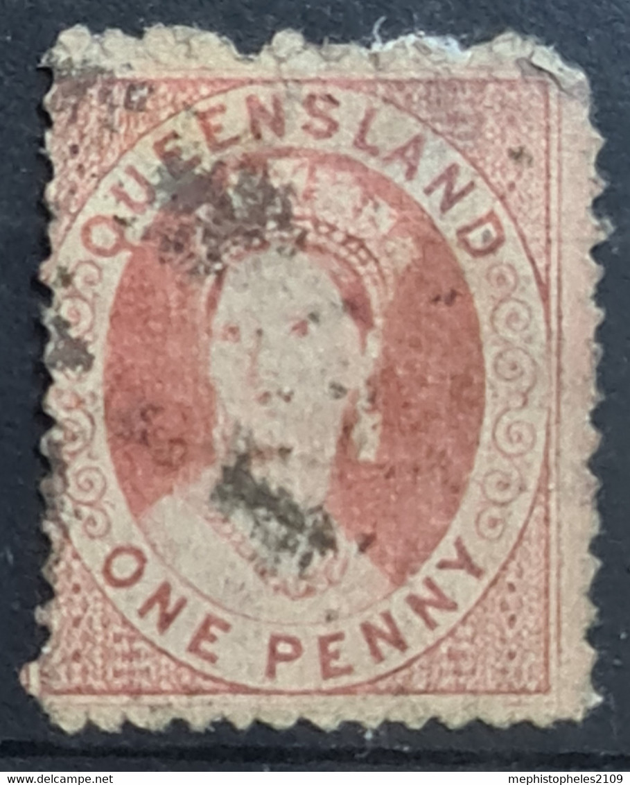 QUEENSLAND 1874 - Canceled - Sc# 39 - 1d - Gebraucht