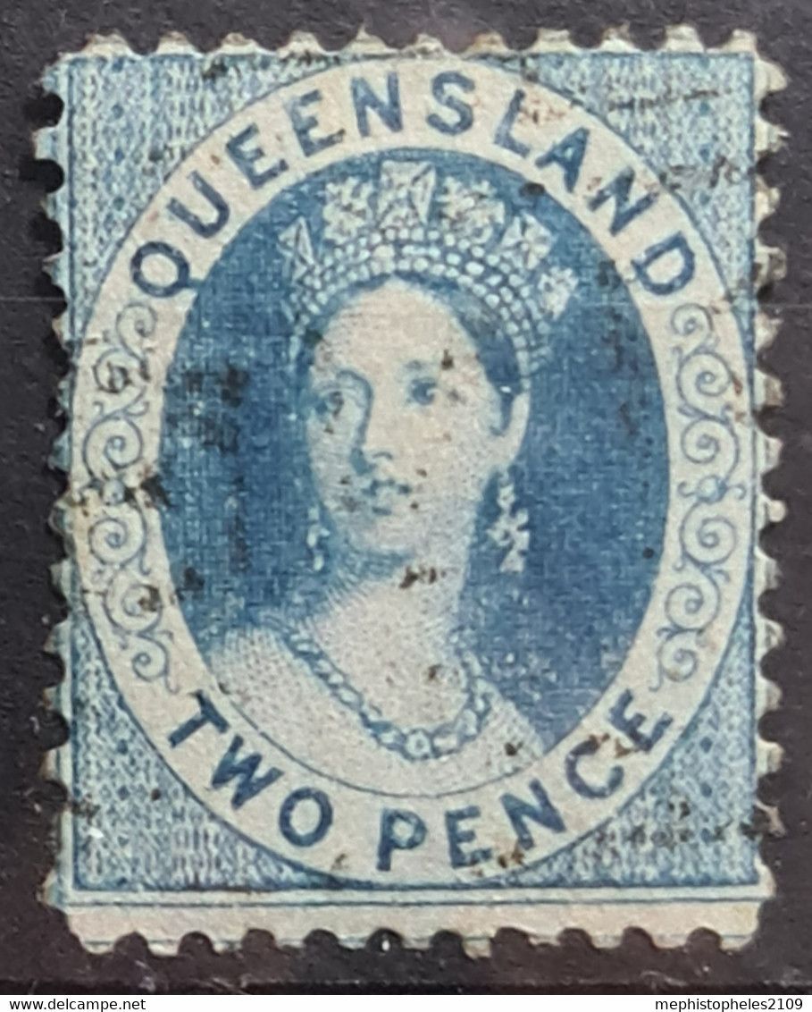 QUEENSLAND 1878 - Canceled - Sc# 58 - 2d - Gebruikt