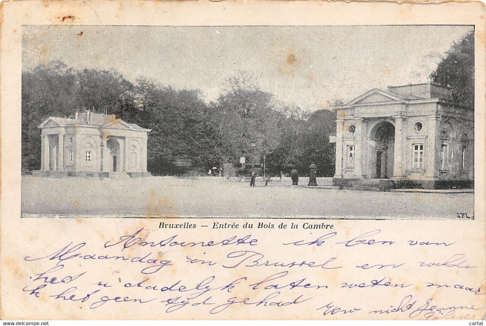 BRUXELLES - Entrée Du Bois De La Cambre - Forêts, Parcs, Jardins