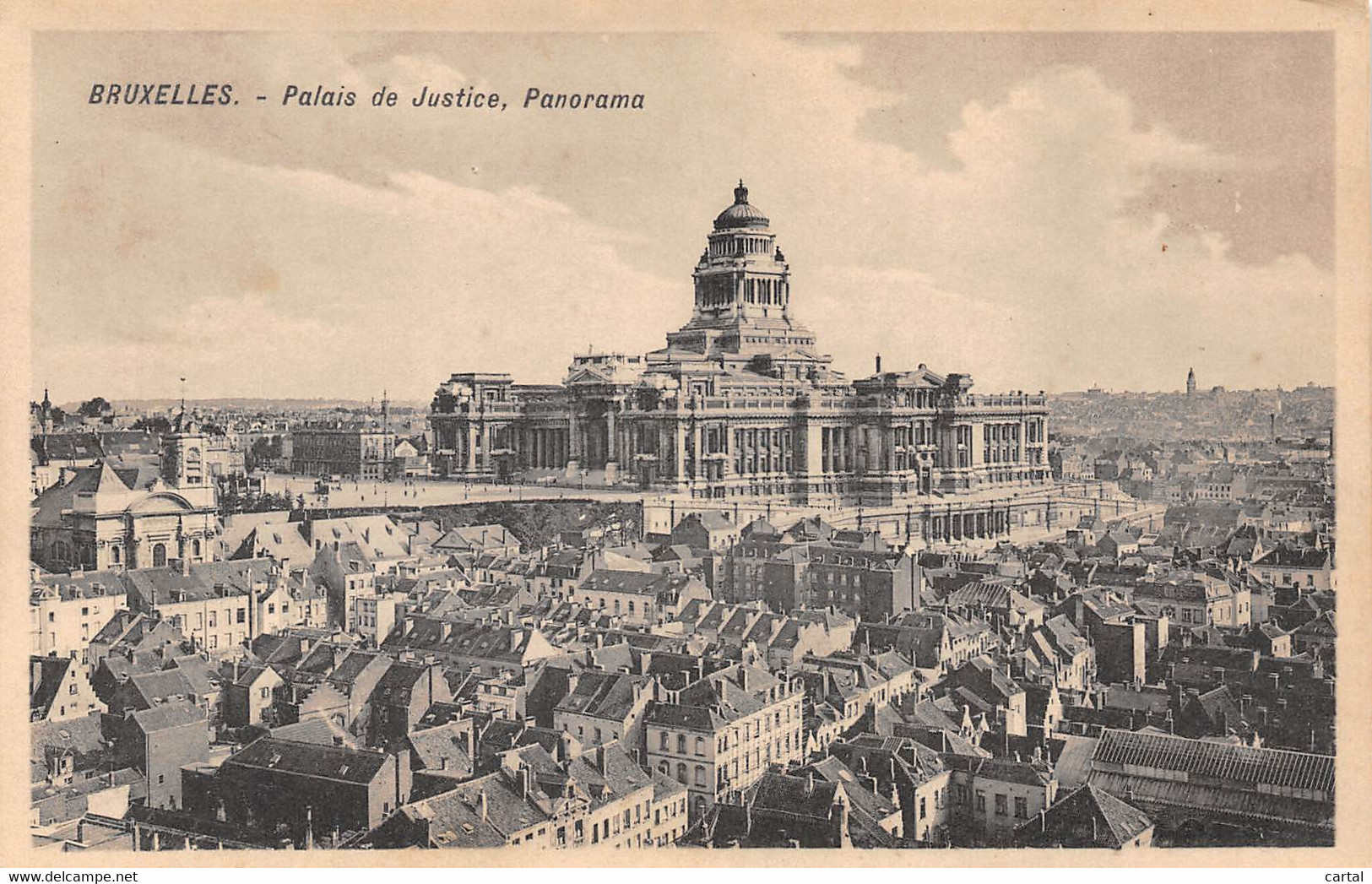 BRUXELLES - Palais De Justice, Panorama - Panoramische Zichten, Meerdere Zichten