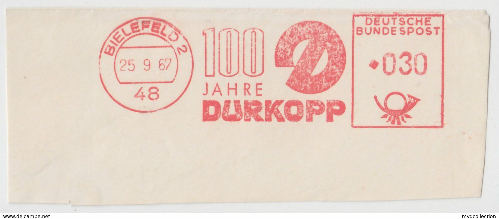 METER Cut DURKOPP SEWING MACHINES FACTORY Germany 1967 - Usines & Industries