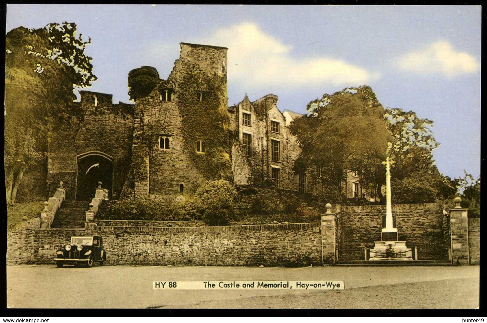 Hay On Wye The Castle And Memorial 1969 Frith - Breconshire