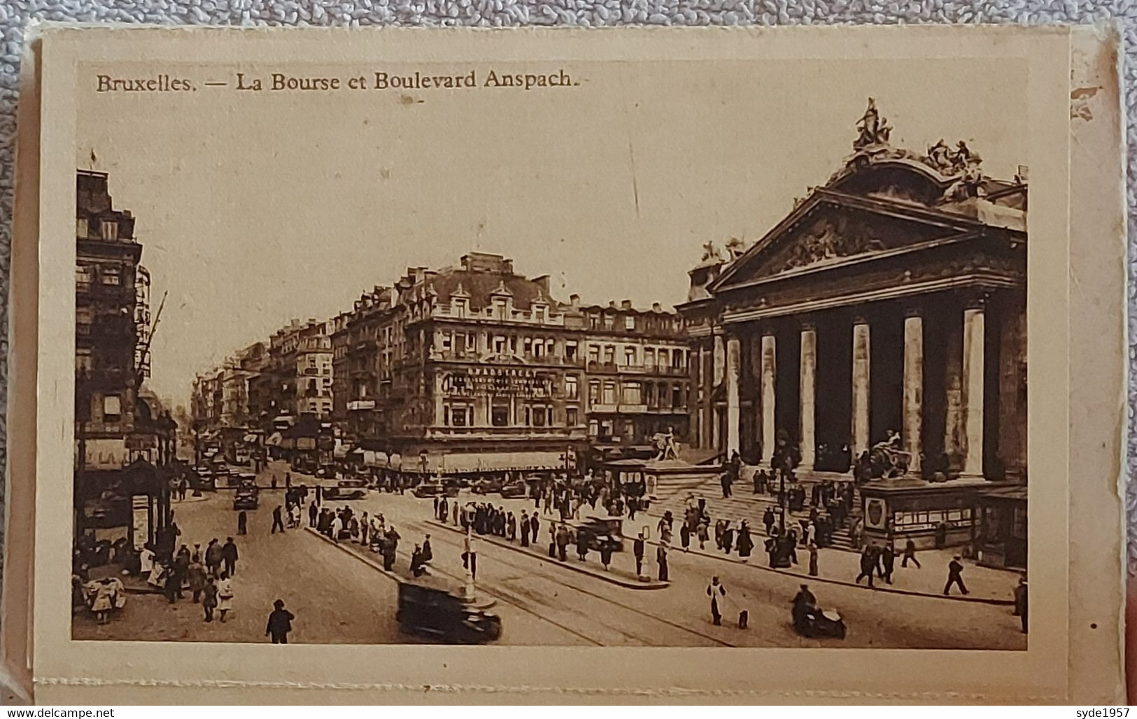 Bruxelles Carnet De 10 Cartes Vues Détachables Série 1 (éditeur Inconnu) Voir Détail - Lotes Y Colecciones