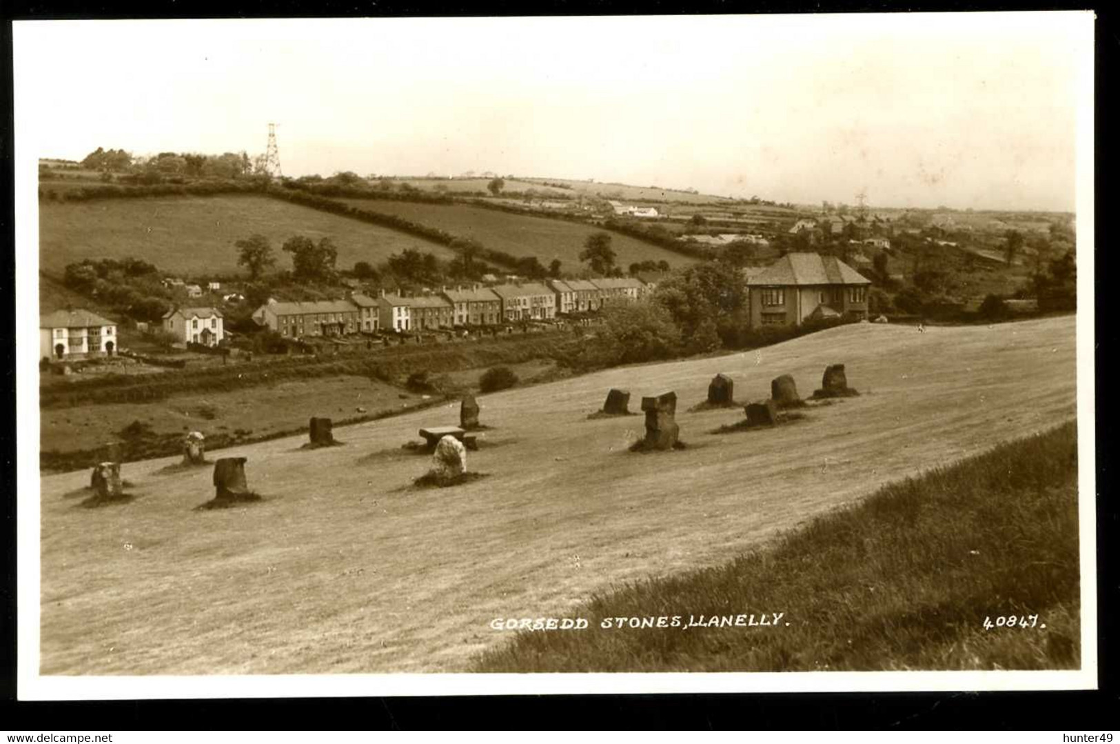 Llanelly Gorsedd Stones - Carmarthenshire