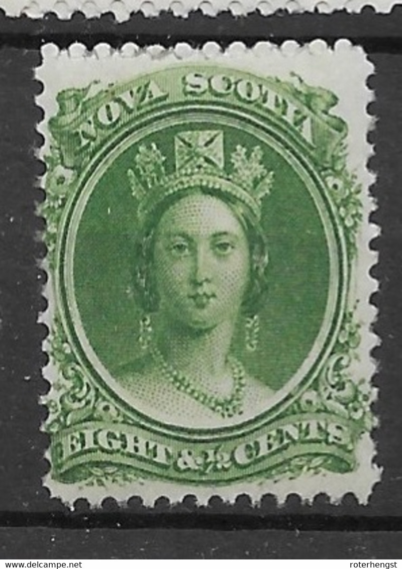 Nova Scotia Canada Mh * 60 Euros White Paper - Unused Stamps