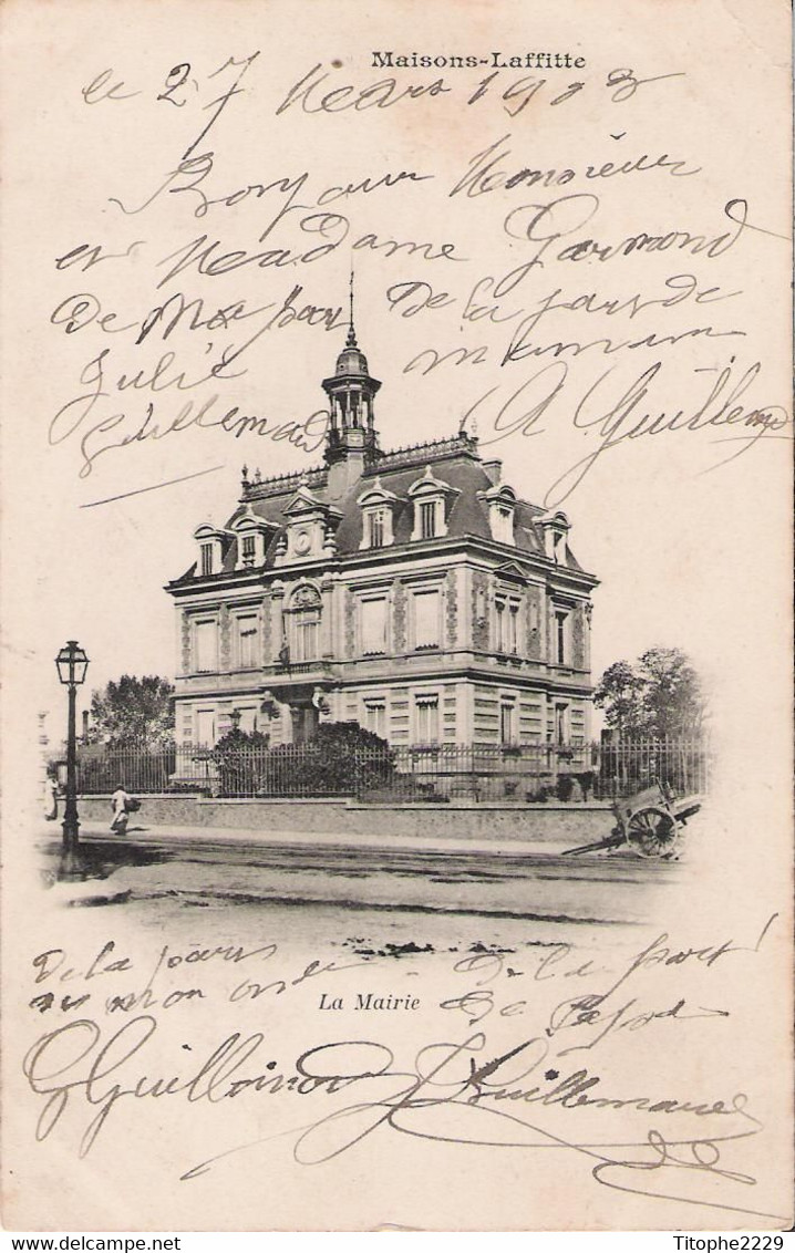 78 - MAISONS LAFFITTE - Précurseur 1903 - La Mairie - Maisons-Laffitte