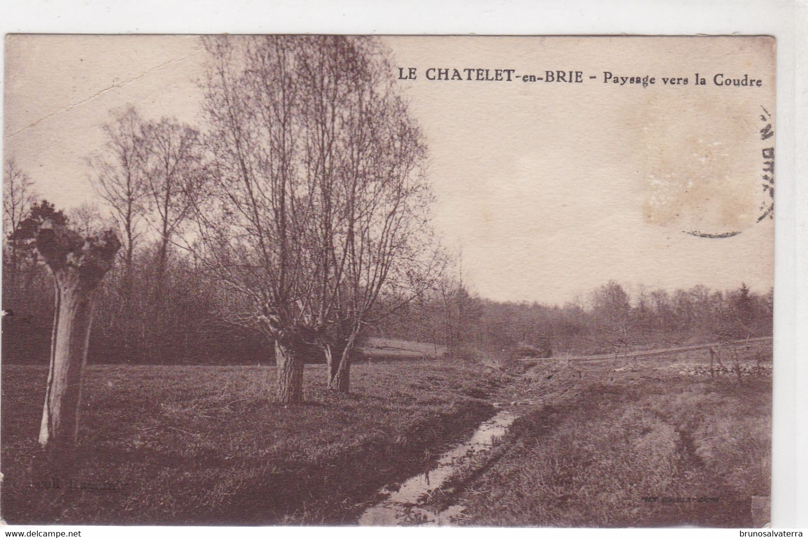 LE CHATELET EN BRIE - Paysage Vers La Coudre - Le Chatelet En Brie