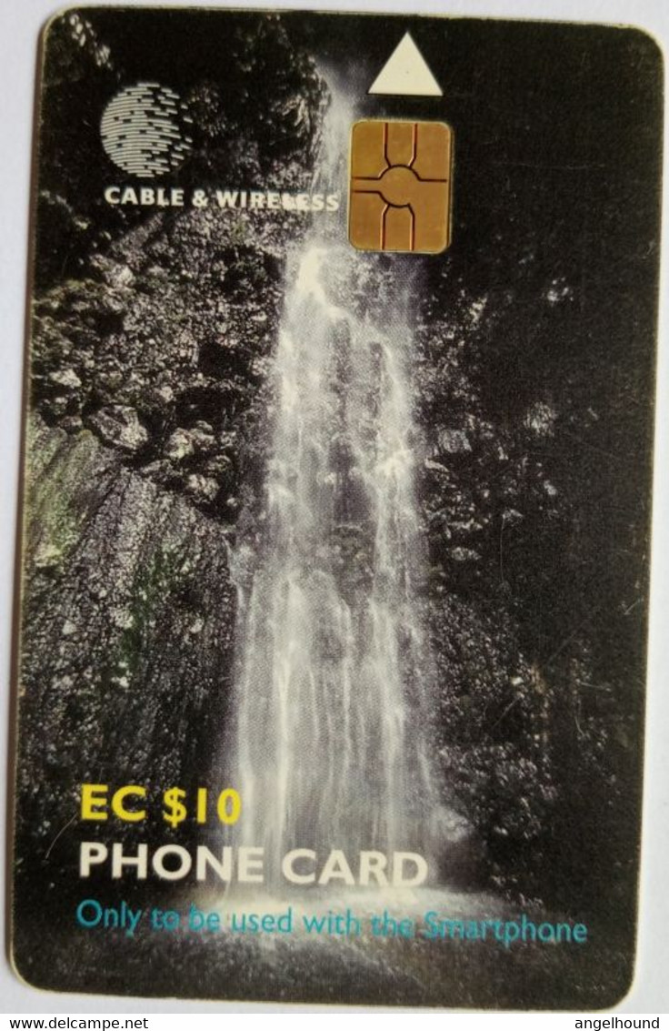 St Vincent And Grenadines Cable And Wireless EC$10 " Baleine Falls " - St. Vincent & The Grenadines