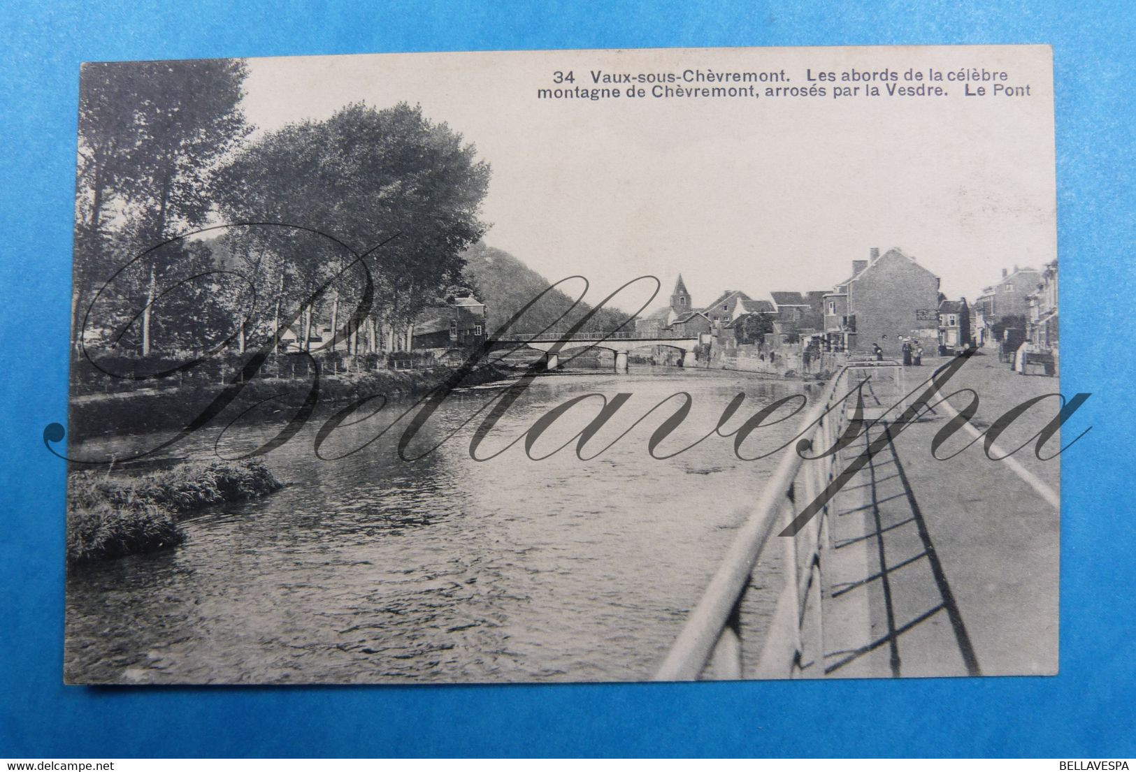 Vaux Sous Chèvremont. Le Pont Canal Binnenvaart // Edit Charmont Deger 1913 - Chaudfontaine
