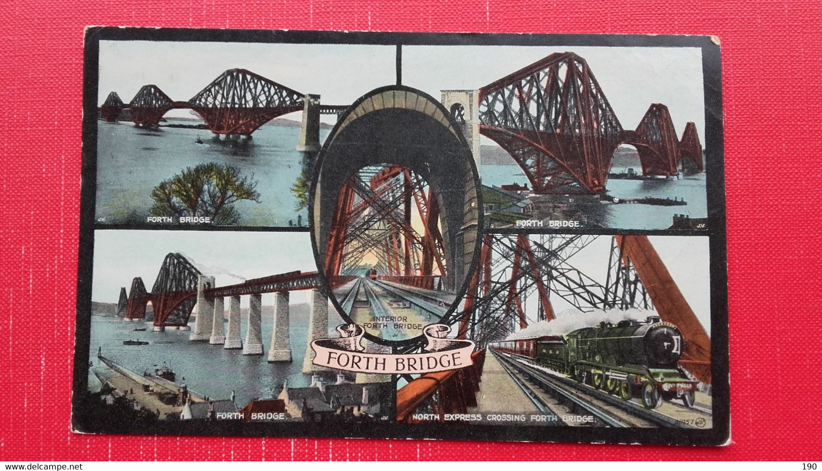 Forth Bridge.Train - Fife