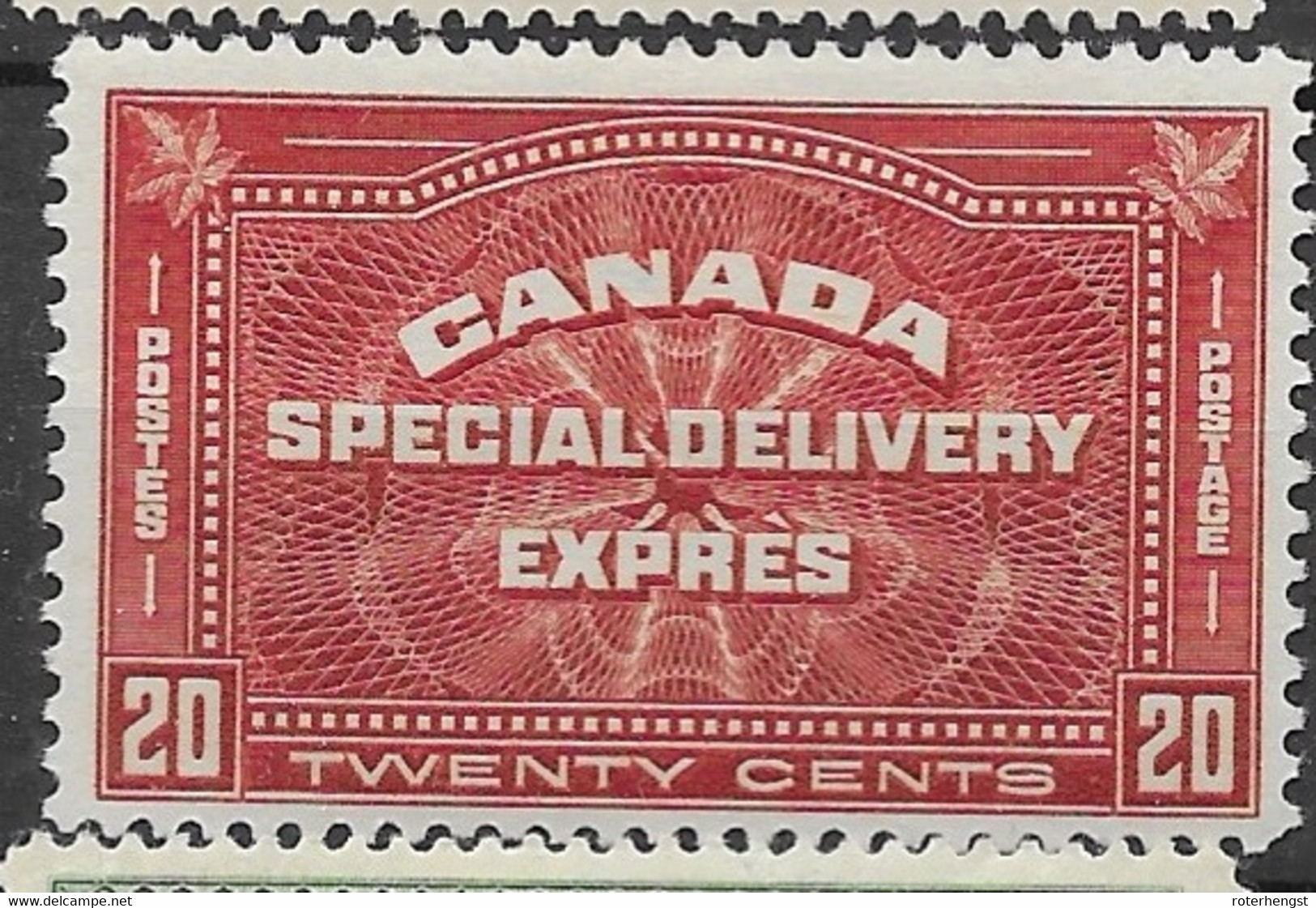 Canada Mh * 70 Euros 1930 - Exprès