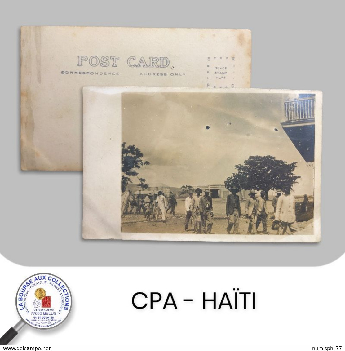 CPA - HAÏTI - Vue Animée - Haiti