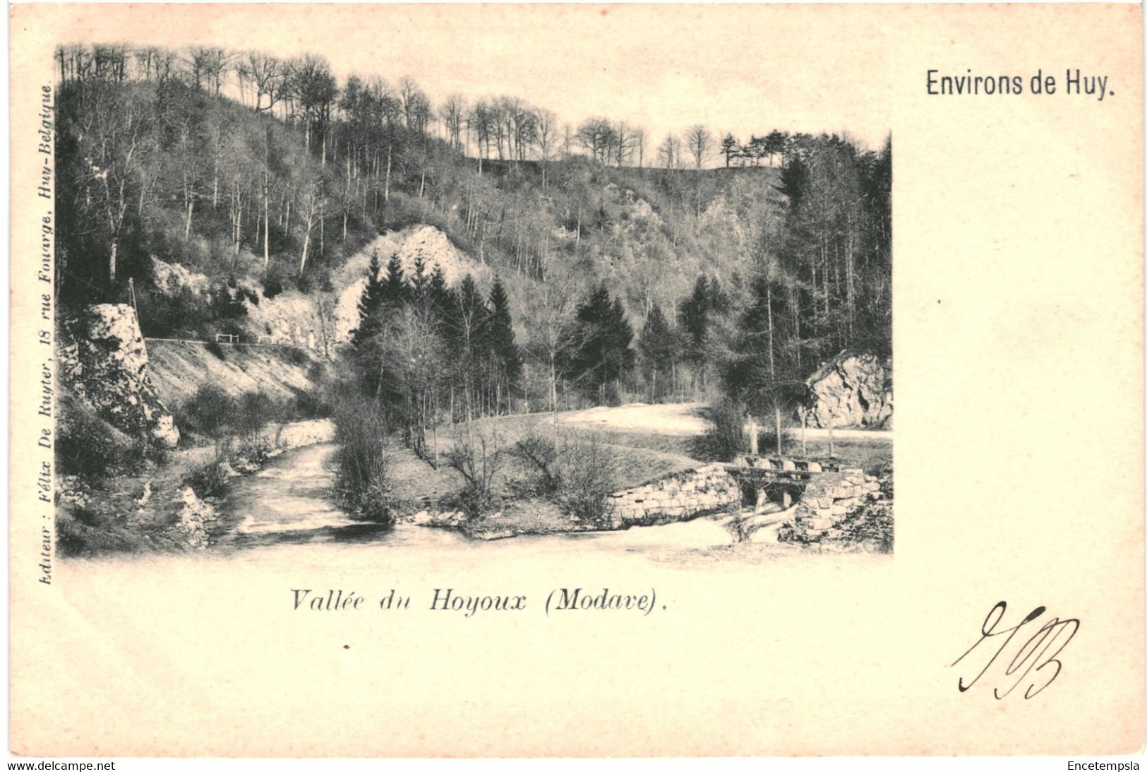 CPA Carte Postale Belgique Modave Vallée Du Hoyoux   1901 VM51179 - Modave