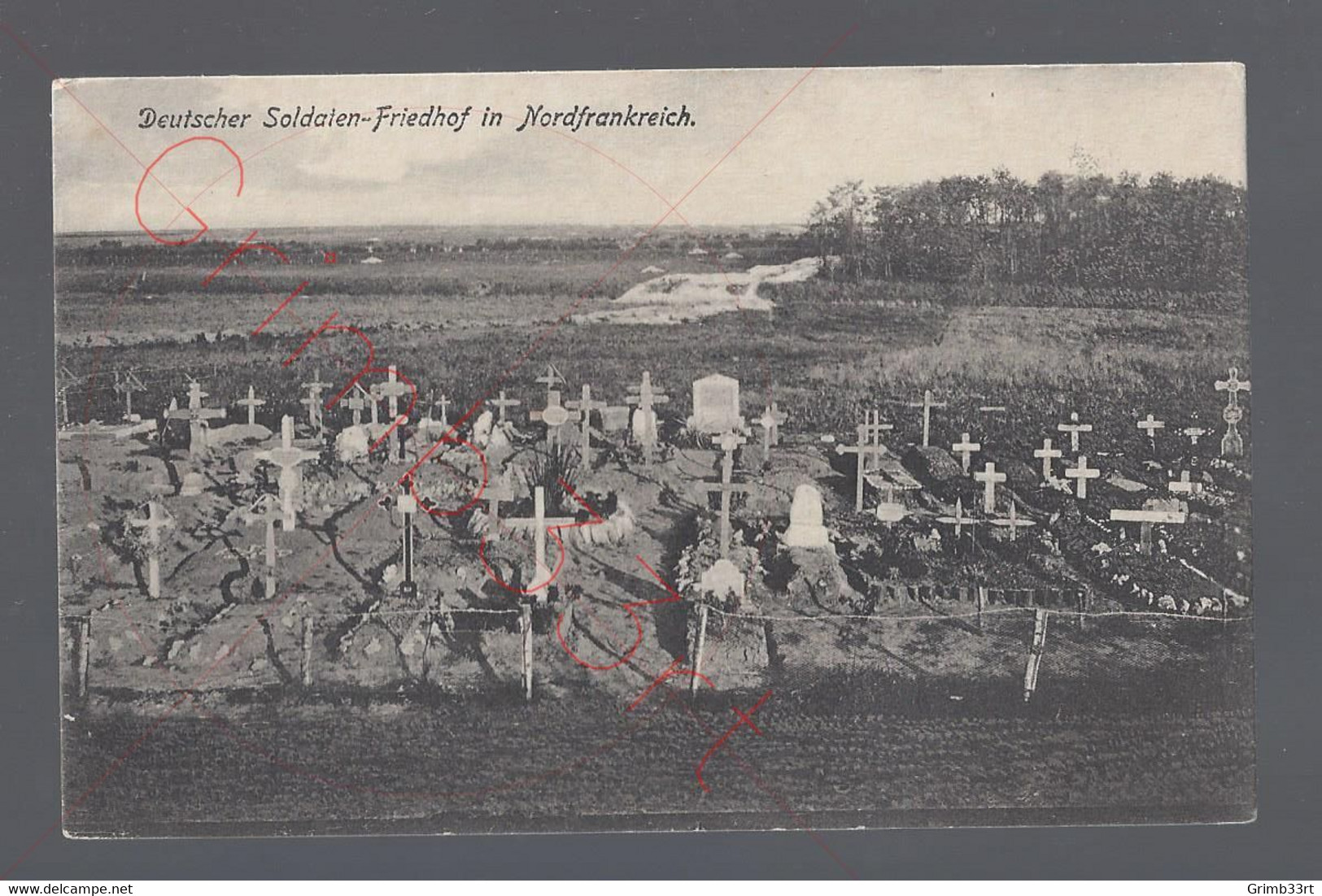 Deutscher Soldaten-Friedhof In Nordfrankreich - Postkaart - War Cemeteries