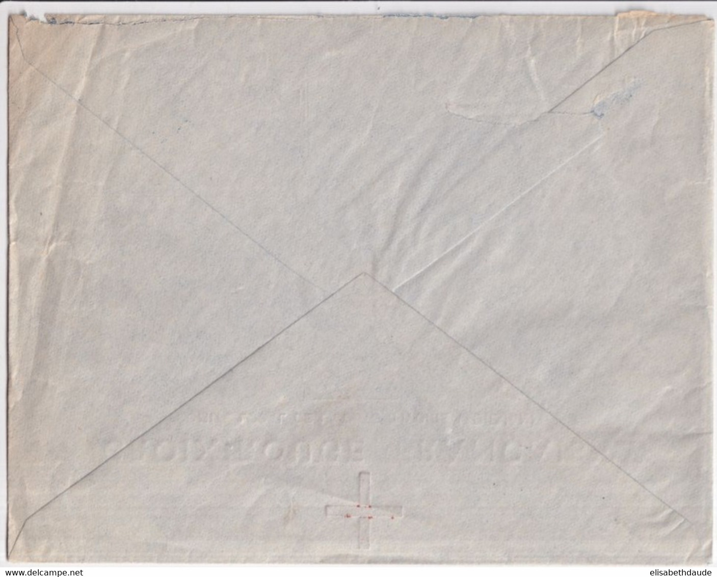 1939 ? - ENVELOPPE CROIX-ROUGE PAR AVION ! De ABIDJAN (COTE D'IVOIRE) ! => DAKAR (SENEGAL) ! - Lettres & Documents