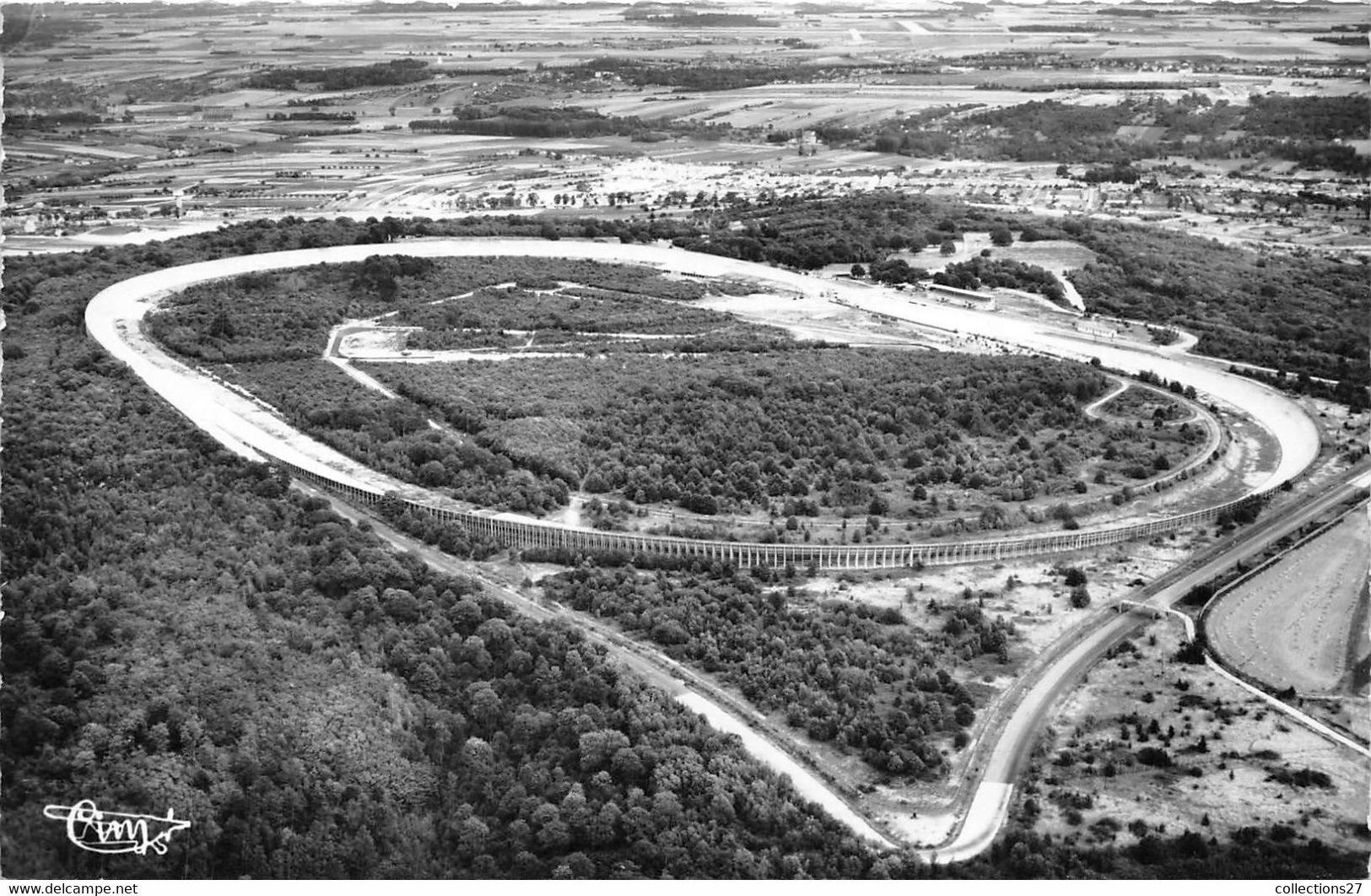 91-MONTLHERY-  VUE AERIENNE - L'AUTODROME - Montlhery