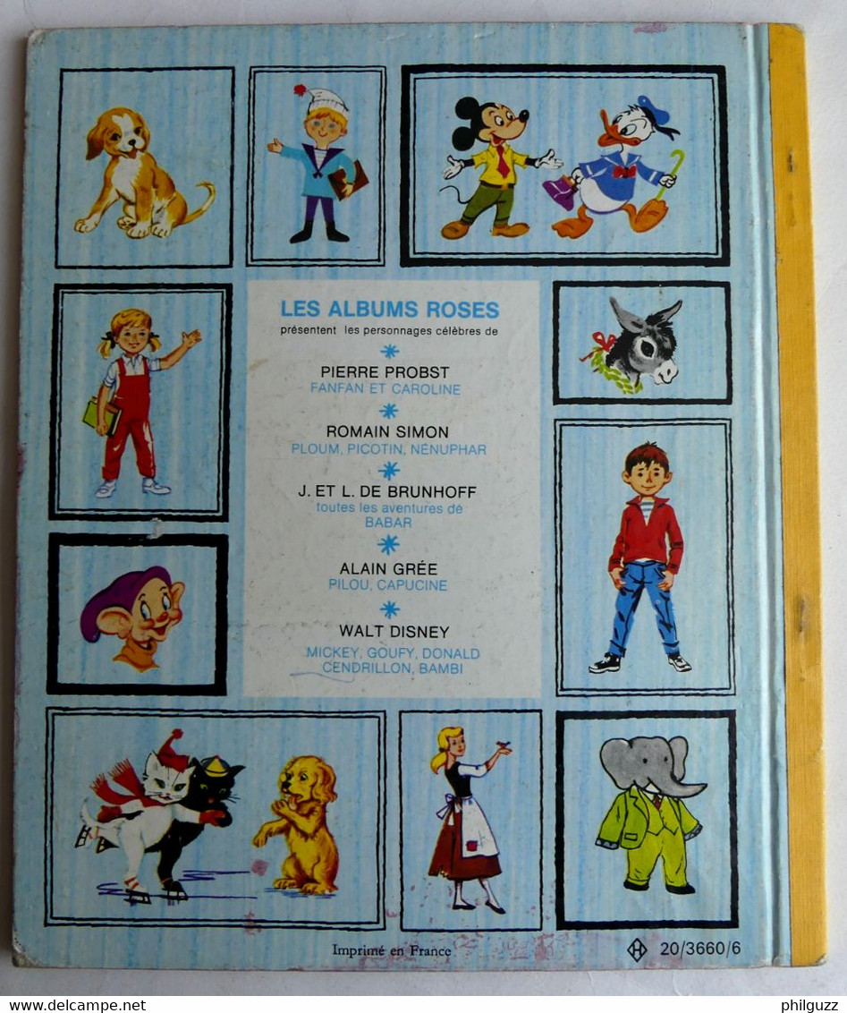 MINI ALBUM MICKEY MAGICIEN - WALT DISNEY - ALBUMS ROSES - HACHETTE 1959 Enfantina - Hachette