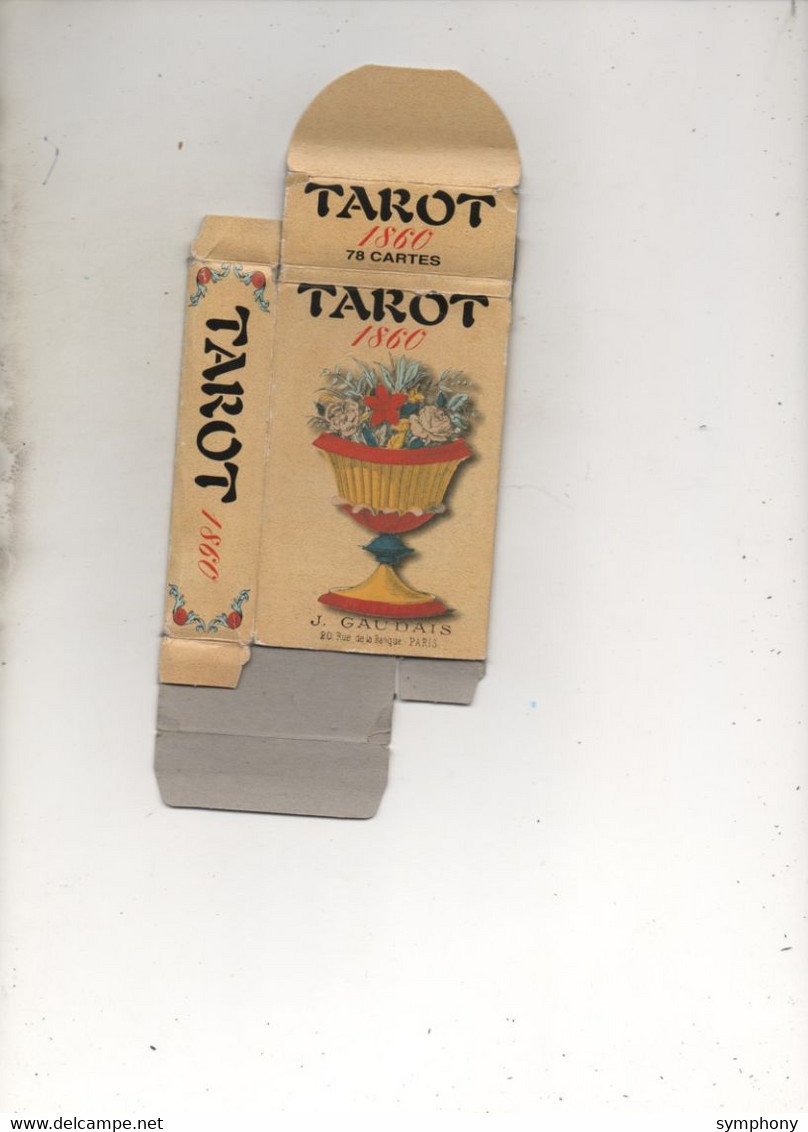 Jeu De 78 Cartes - Tarot 1860 -  Reproduction De Celui Fabriqué à Paris En 1860 Par J. Gaudais - - Tarot