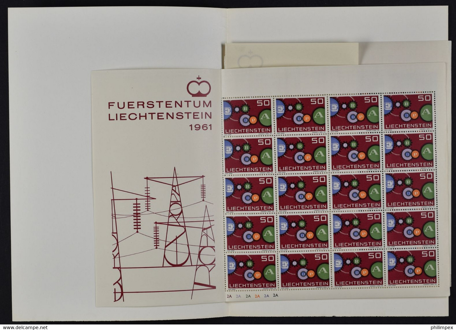 LIECHTENSTEIN, ACCUMULATION  WAY OVER 2000 STAMPS