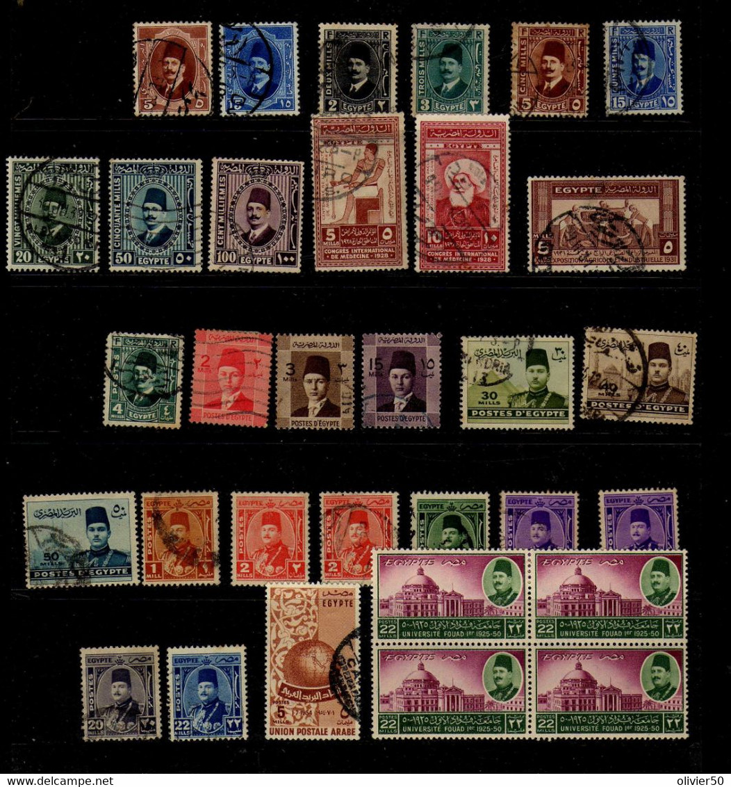 Egypte (1927-50) - Rois -- */o - Used Stamps