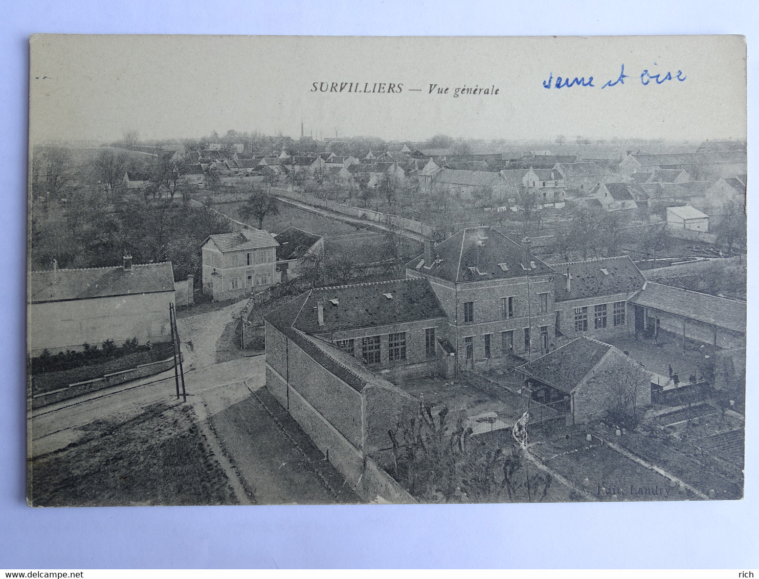 CPA 95 VAL D'OISE - SURVILLIERS - Vue Générale - Survilliers