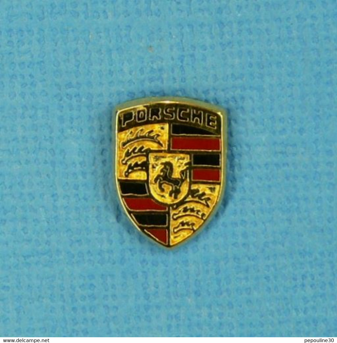 1 PIN'S //  ** LOGO / BLASON / PORSCHE ** - Porsche