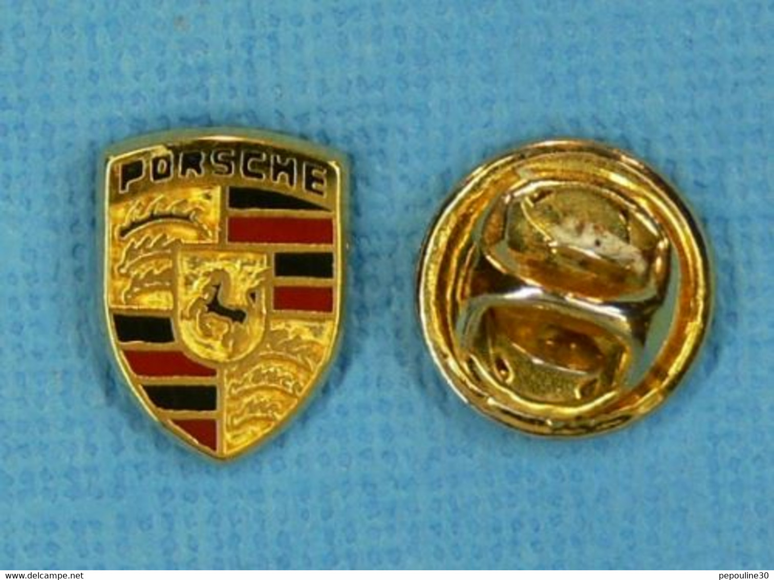 1 PIN'S //  ** LOGO / BLASON / PORSCHE ** - Porsche