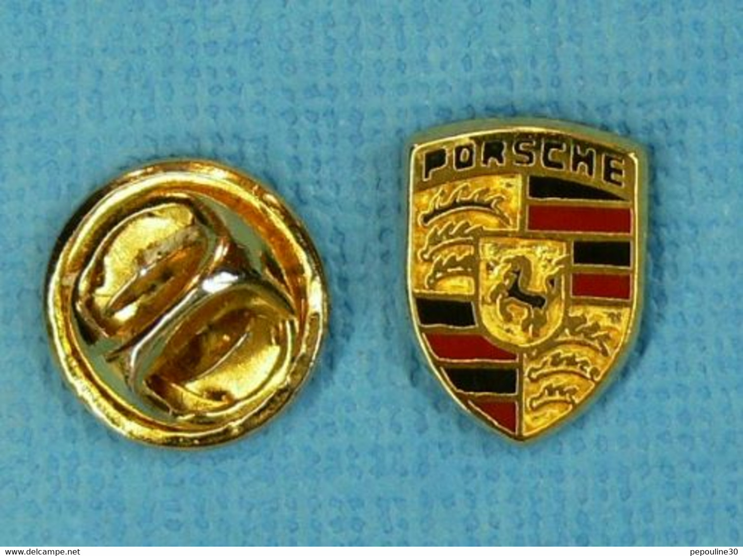 1 PIN'S //  ** LOGO / BLASON / PORSCHE ** - Porsche