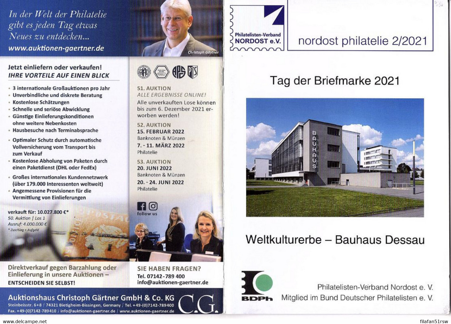 Nordost Philatelie 2/2021, Verbandsnachrichten, Fachbeiträge Zu Sachsen, Sachsen-Anhalt, Brandenburg, Berlin - Filatelie En Postgeschiedenis