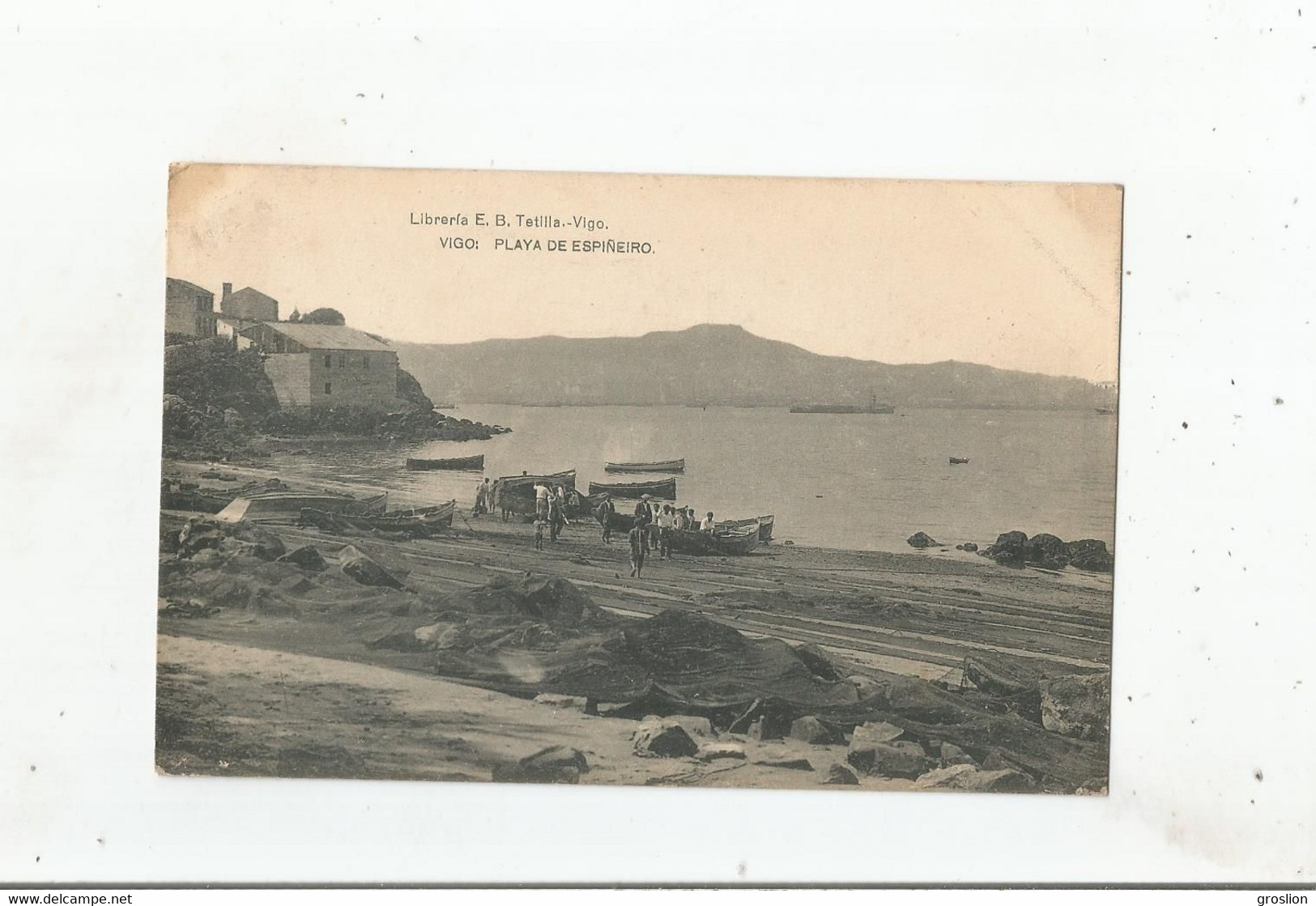 VIGO PLAYA DE ESPINEIRO 1925 - Autres & Non Classés