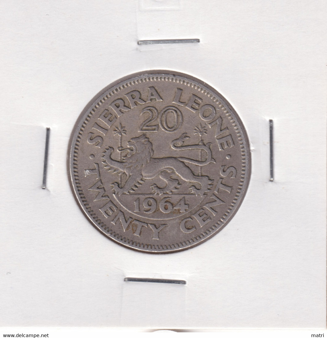 Sierra Leone 20 Cents 1964 Km#20 - Sierra Leone