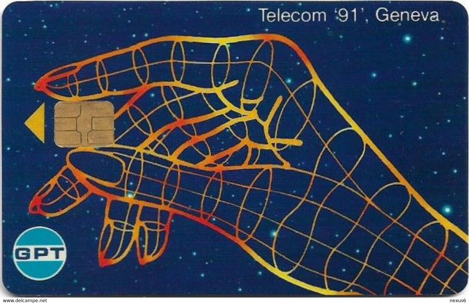 UK - Telecom '91 Geneva Demo Card - SMA008 - Cn. 010307 Embossed, 100Units, Mint - [ 8] Firmeneigene Ausgaben