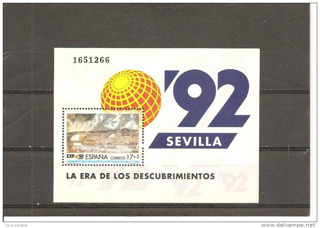 España/Spain-(MNH/**) - Edifil 3191 - Yvert  BF-49 - Blocs & Hojas
