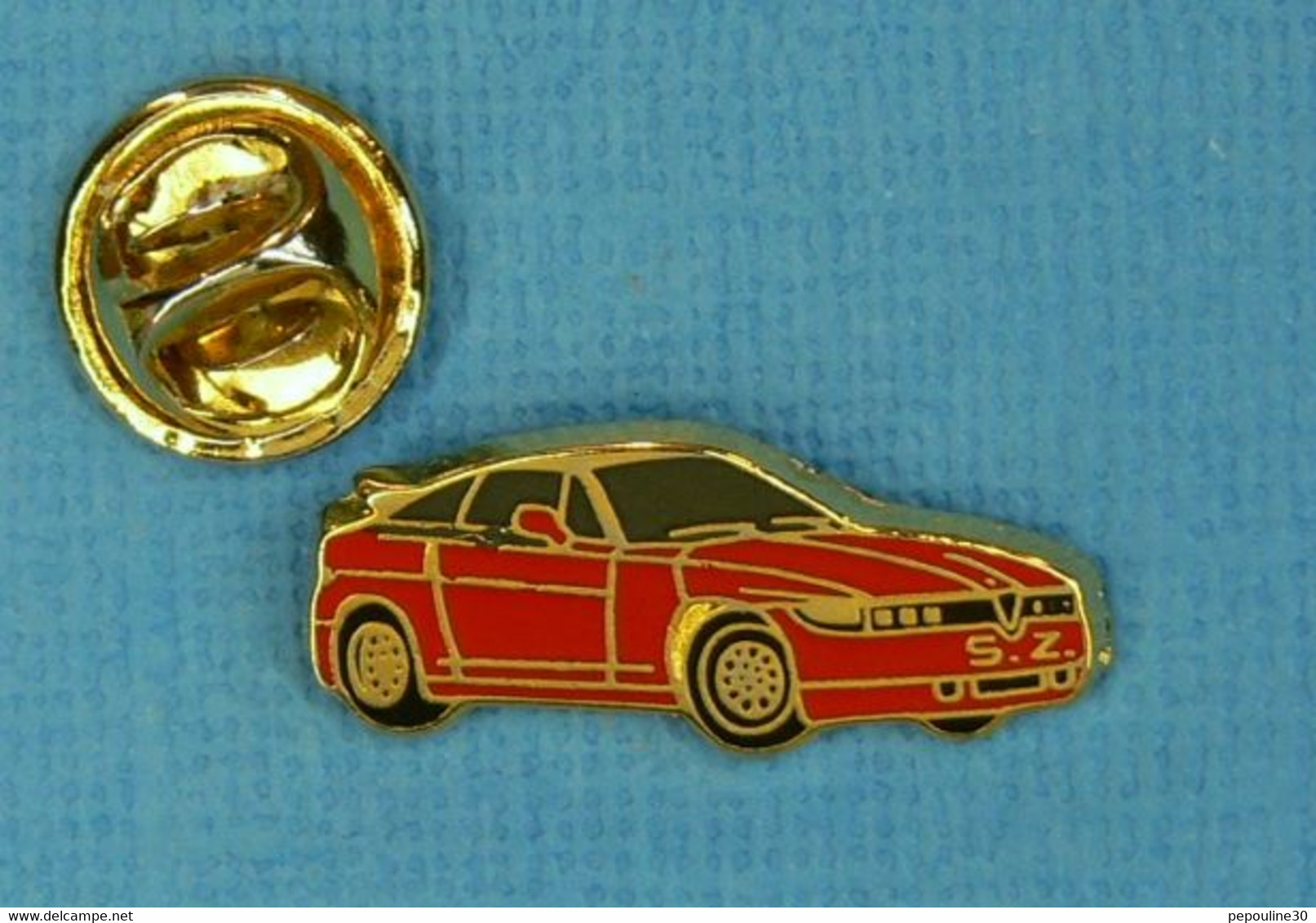 1 PIN'S //  ** ALFA ROMEO - SZ - ZAGATO ** - Alfa Romeo