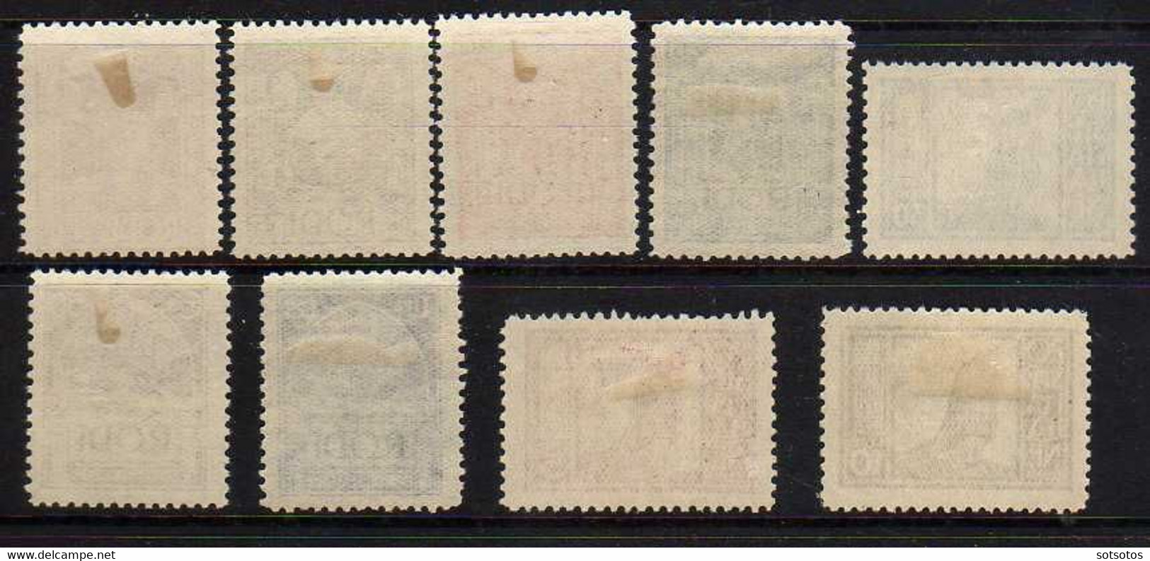 Egeo: Aegean Islands (Italian Dominion) 1929 - 9 Values Complete Set "Pittorica" MH - Very Nice - Sassone 2022 #S2 - Egée