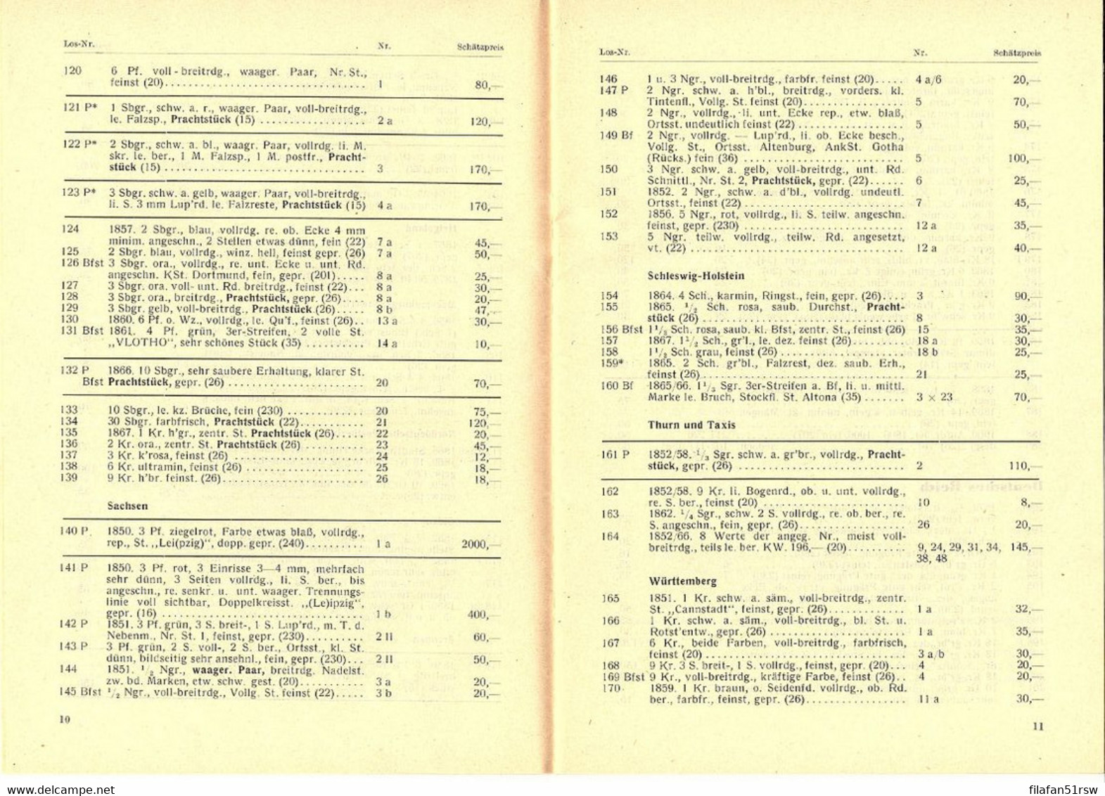 Dresdner Briefmarken-Auktion 1. 1959, Auktionskatalog, Mensa Der Technischen Hochschule Dresden - Philatelie Und Postgeschichte