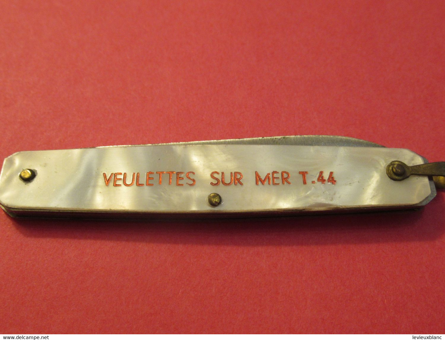 Petit Couteau De Poche Publicitaire/ C. LEGRAND/ VEULETTES MER / 44 /Vers 1960 - 1970                               CP34 - Knives