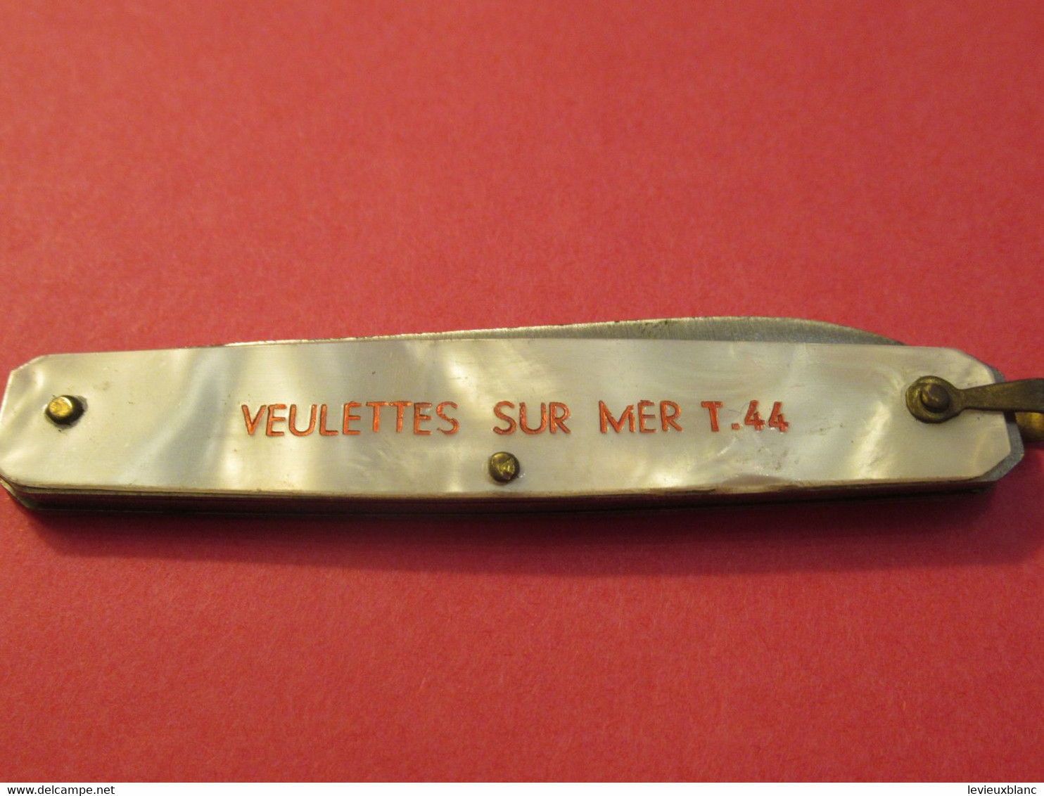Petit Couteau De Poche Publicitaire/ C. LEGRAND/ VEULETTES MER / 44 /Vers 1960 - 1970                               CP34 - Couteaux