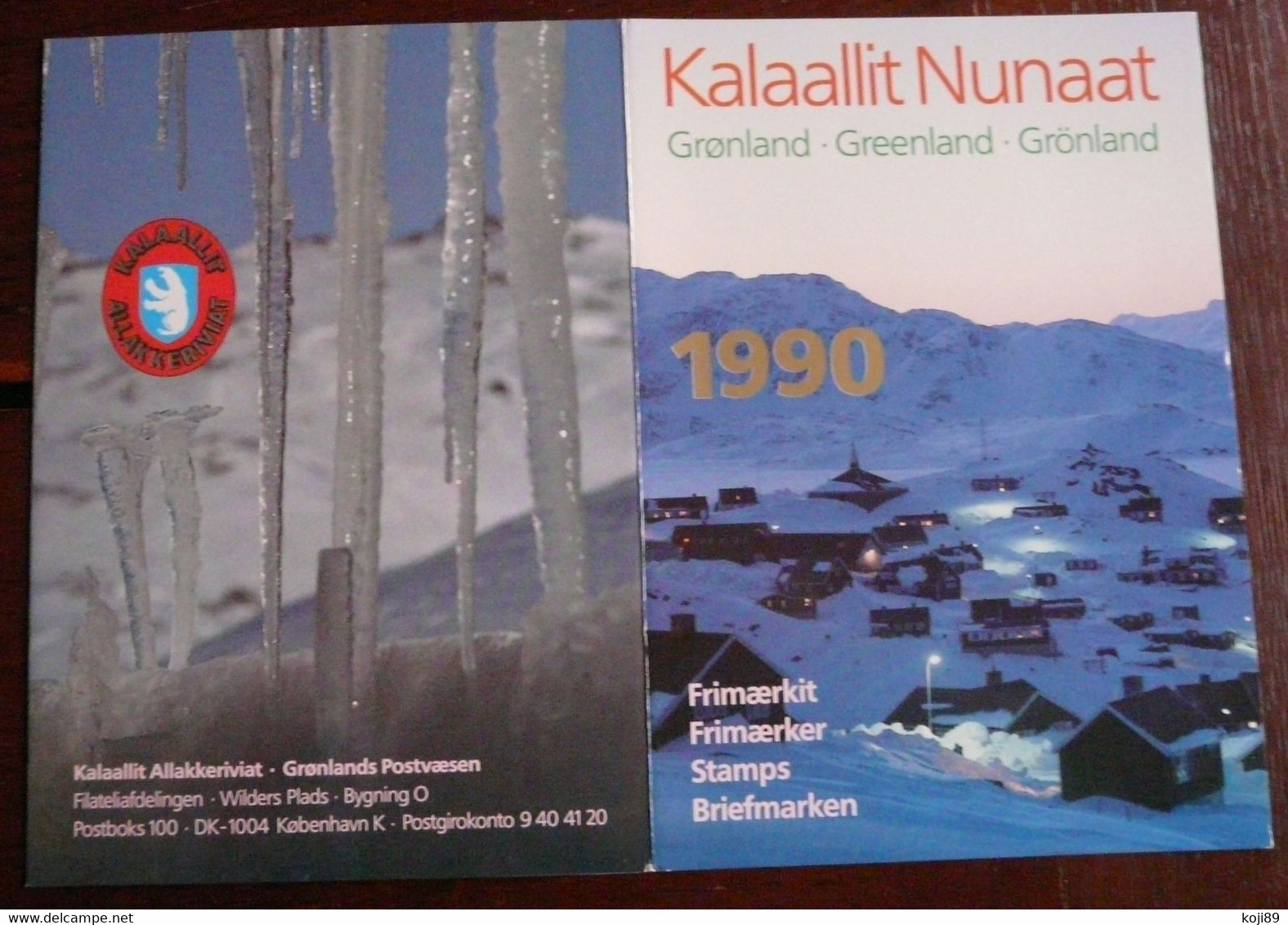 GROENLAND - Année Complète 1990  ( Carnet - Booklet - Year Set - Year Pack ) - Neuf ** Luxe - Full Years