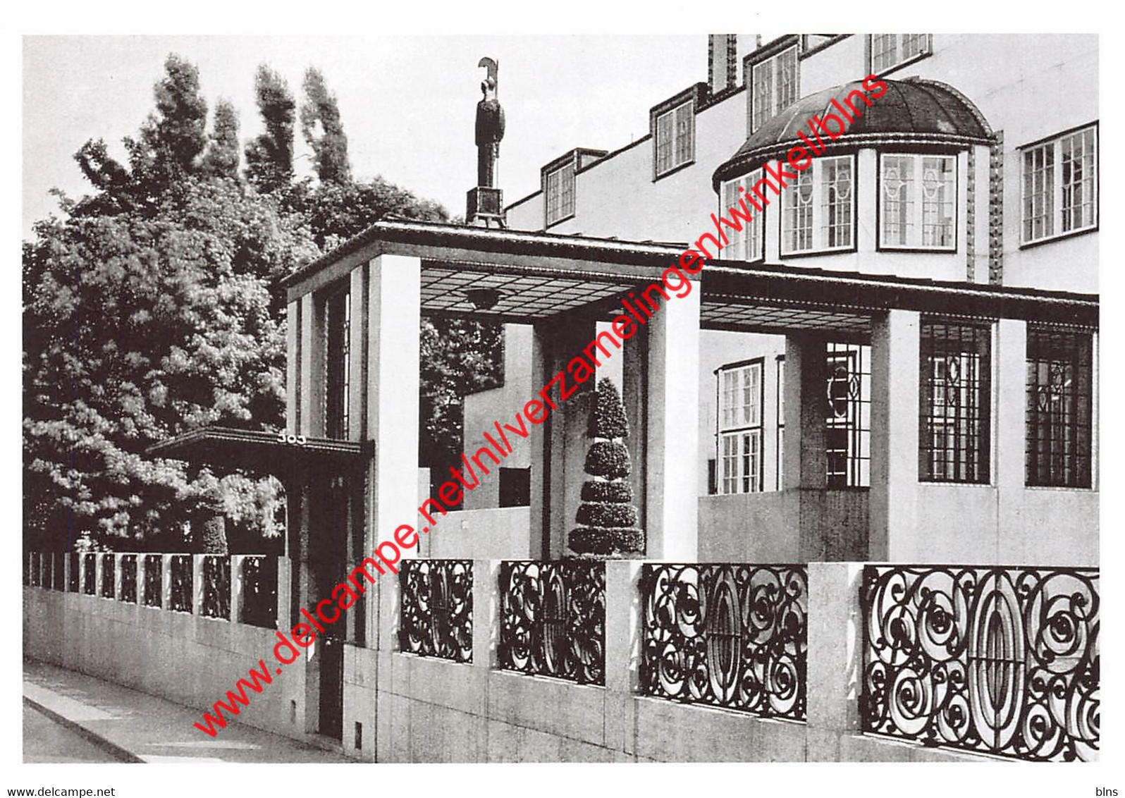 Maison Stoclet - Arch Josef Hoffmann - Entrée Principale - St-Pieters-Woluwe - Woluwe-St-Pierre - Woluwe-St-Pierre - St-Pieters-Woluwe