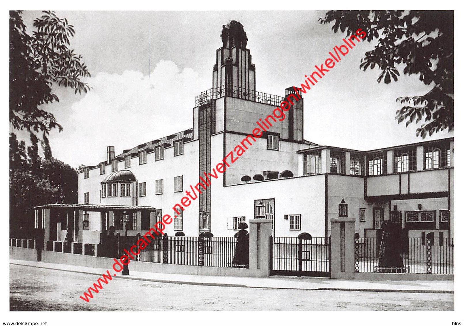 Maison Stoclet - Arch Josef Hoffmann - La Façade Avant - St-Pieters-Woluwe - Woluwe-St-Pierre - St-Pieters-Woluwe - Woluwe-St-Pierre