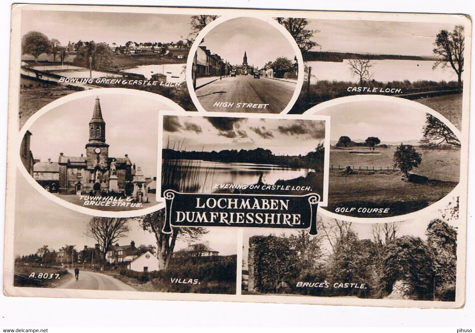 UK-3751   LOCHMABEN : - Dumfriesshire